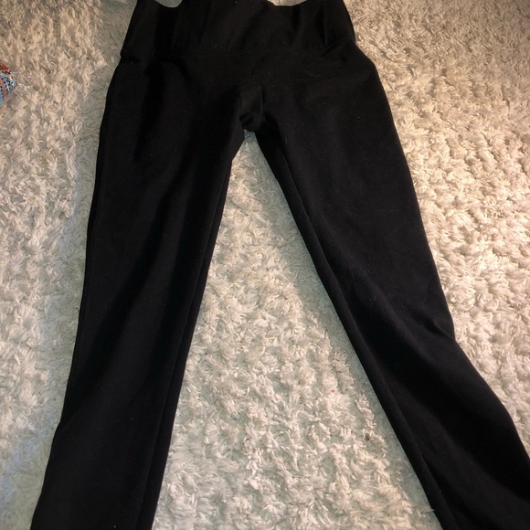 Plain black leggings like new - Picture 1 of 2